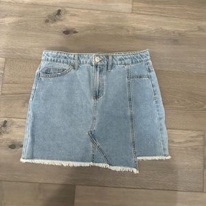 💕Forever 21💕 Kids Short Light Denim Skirt NWT 13/14